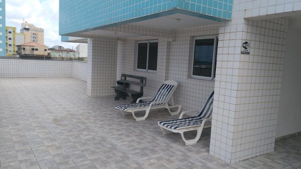 Edificio Santorini Apartment Mongagua Bagian luar foto